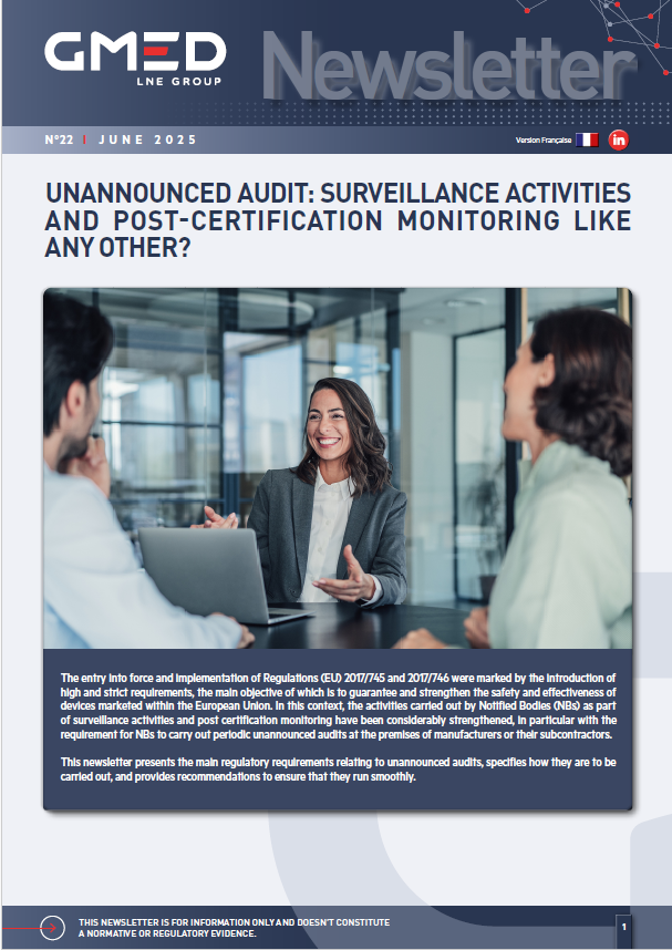Unannounced Medical Device Audits | GMED Guide