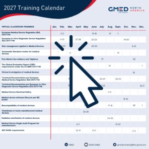 2027 training calendar